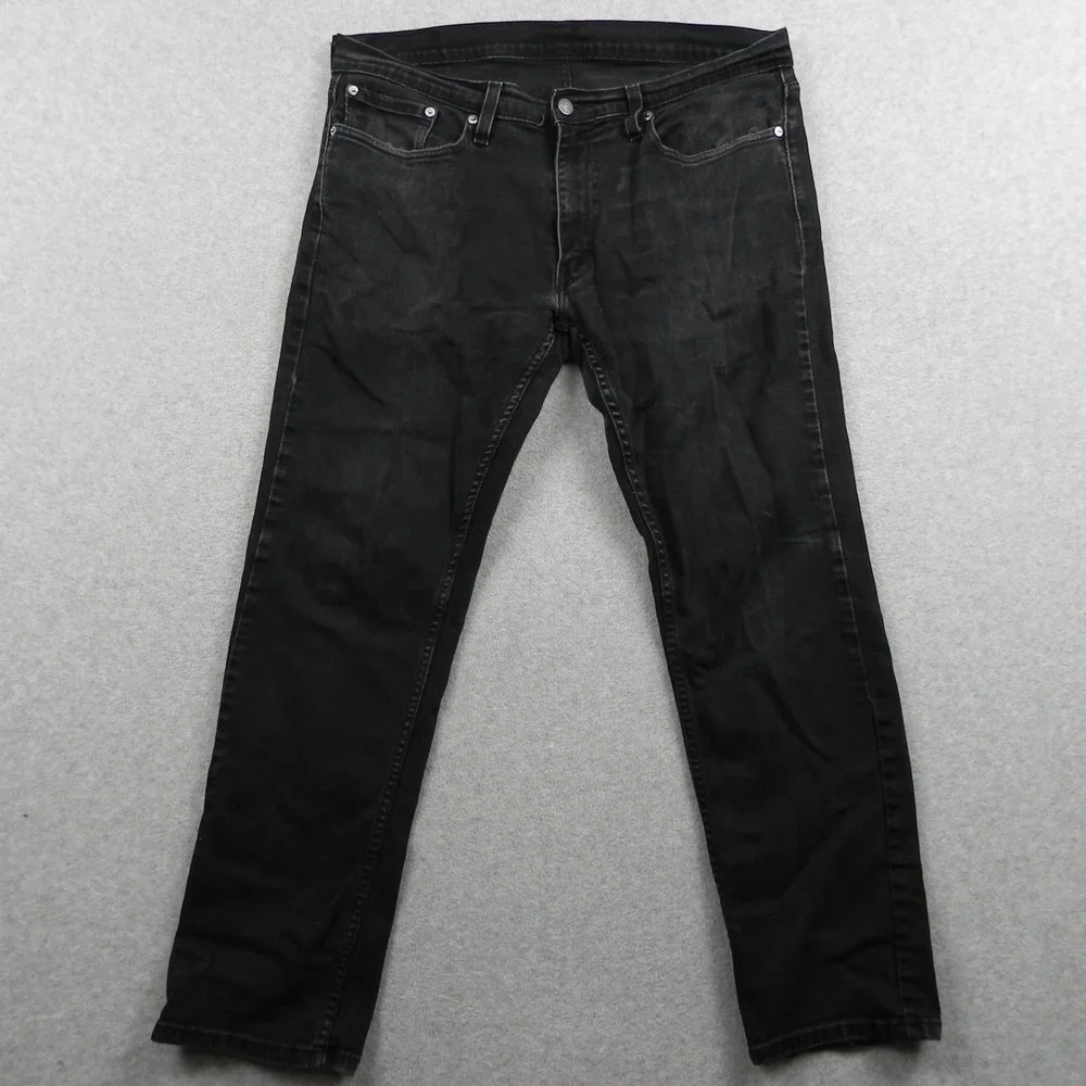 Levi's‎ 559 Jeans Mens 36x29 Relaxed Straight Fit 5-Pocket Stretch Denim Black